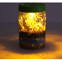 Dinosauří terárium s nočním LED osvětlením