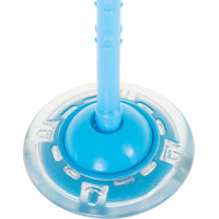 Hula hop na nohu svítící LED - modrá