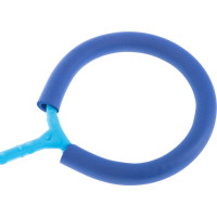 Hula hop na nohu svítící LED - modrá
