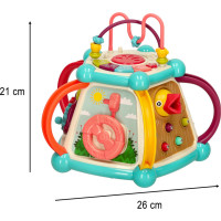 Senzorická kostka pro děti 7v1