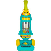 Interaktivní vysavač pro děti se zvukem - tyrkysový