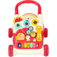 Interaktivní chodítko 4v1 - červené