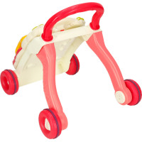 Interaktivní chodítko 4v1 - červené