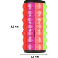 Logická hádanka s rotačním válcem 7 řad