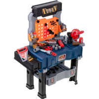 Dětský ponk do dílny s nářadím - 65 prvků