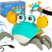 Interaktivní krab se zvukem - zelený