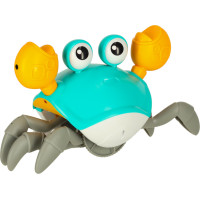 Interaktivní krab se zvukem - zelený