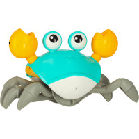 Interaktivní krab se zvukem - zelený