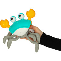 Interaktivní krab se zvukem - zelený