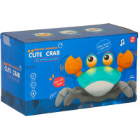 Interaktivní krab se zvukem - zelený