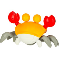 Interaktivní krab se zvukem - žlutý