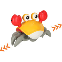 Interaktivní krab se zvukem - žlutý