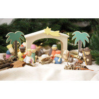 small foot Dřevěná hrací sada Betlém