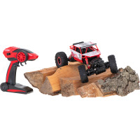 RC auto Rock Crawler HB 2.4GHz 1:18 - červené