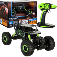 RC auto Rock Crawler HB 2.4GHz 1:18 - zelené