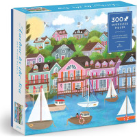 GALISON Čtvercové puzzle Přístav u moře XL 300 dílků