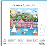 GALISON Čtvercové puzzle Přístav u moře XL 300 dílků