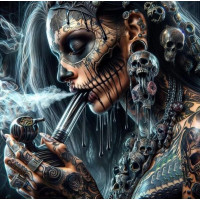 NORIMPEX Diamantové malování Zombie 30x40cm