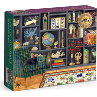 GALISON Metalické puzzle Eklektické poklady 1000 dílků