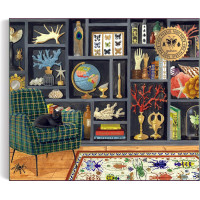 GALISON Metalické puzzle Eklektické poklady 1000 dílků
