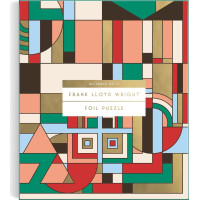 GALISON Metalické puzzle Frank Lloyd Wright: Prosincové dárky 1000 dílků