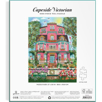 GALISON Metalické puzzle Viktoriánské sídlo v Capeside 1000 dílků