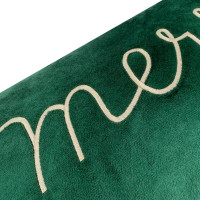 Povlak na polštář VERY MERRY - 30x50 cm - zelený