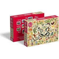 CHERRY PAZZI Puzzle Botanický svět 2000 dílků