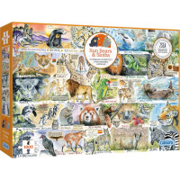 GIBSONS Puzzle Medvědi a lenochodi 1000 dílků