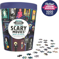 RIDLEY'S GAMES Puzzle Bucket List: 50 strašidelných filmů, které musíte vidět 1000 dílků