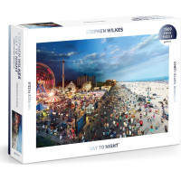 GALISON Puzzle Coney Island ve dne v noci 1500 dílků