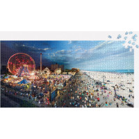 GALISON Puzzle Coney Island ve dne v noci 1500 dílků