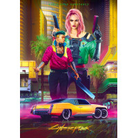GOOD LOOT Puzzle Cyberpunk 2077: Kitsch Style 1000 dílků