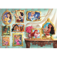 CLEMENTONI Puzzle Disney princezny: Obrazová galerie 1000 dílků