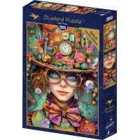 BLUEBIRD Puzzle Gold Edition (zlatá edice) Bláznivý klobouk 2000 dílků