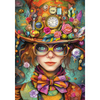 BLUEBIRD Puzzle Gold Edition (zlatá edice) Bláznivý klobouk 2000 dílků