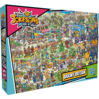 GIBSONS Puzzle Jokesaws: Barmy Britain 1000 dílků