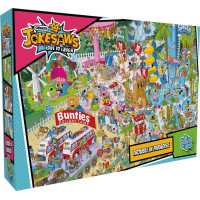 GIBSONS Puzzle Jokesaws: Trouble in Paradise 1000 dílků