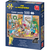 JUMBO Puzzle JvH Vlněné vánonční svátky 500 dílků