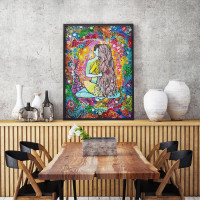 ENJOY Puzzle Kosmická láska 1000 dílků