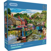 GIBSONS Puzzle Odpočinek u řeky 1000 dílků