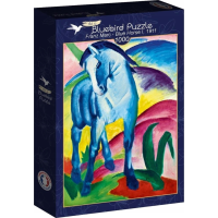BLUEBIRD Puzzle Modrý kůň 1000 dílků