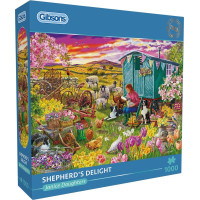 GIBSONS Puzzle Pastýřské potěšení 1000 dílků