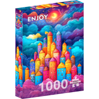 ENJOY Puzzle Pevnost v oblacích 1000 dílků