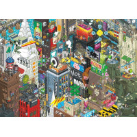 HEYE Puzzle Pixorama: Newyorské pátrání 1000 dílků