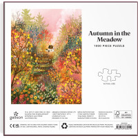 GALISON Puzzle Podzimní louka 1000 dílků