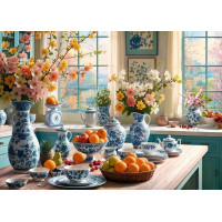 CHERRY PAZZI Puzzle Ráno v mé kuchyni 2000 dílků