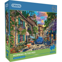 GIBSONS Puzzle Ráno ve Středomoří XL 500 dílků