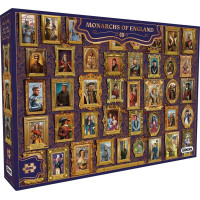 GIBSONS Puzzle Monarchové Anglie 1000 dílků