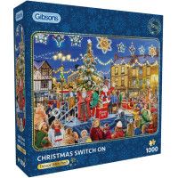GIBSONS Puzzle Vánoční rozsvícení 1000 dílků
